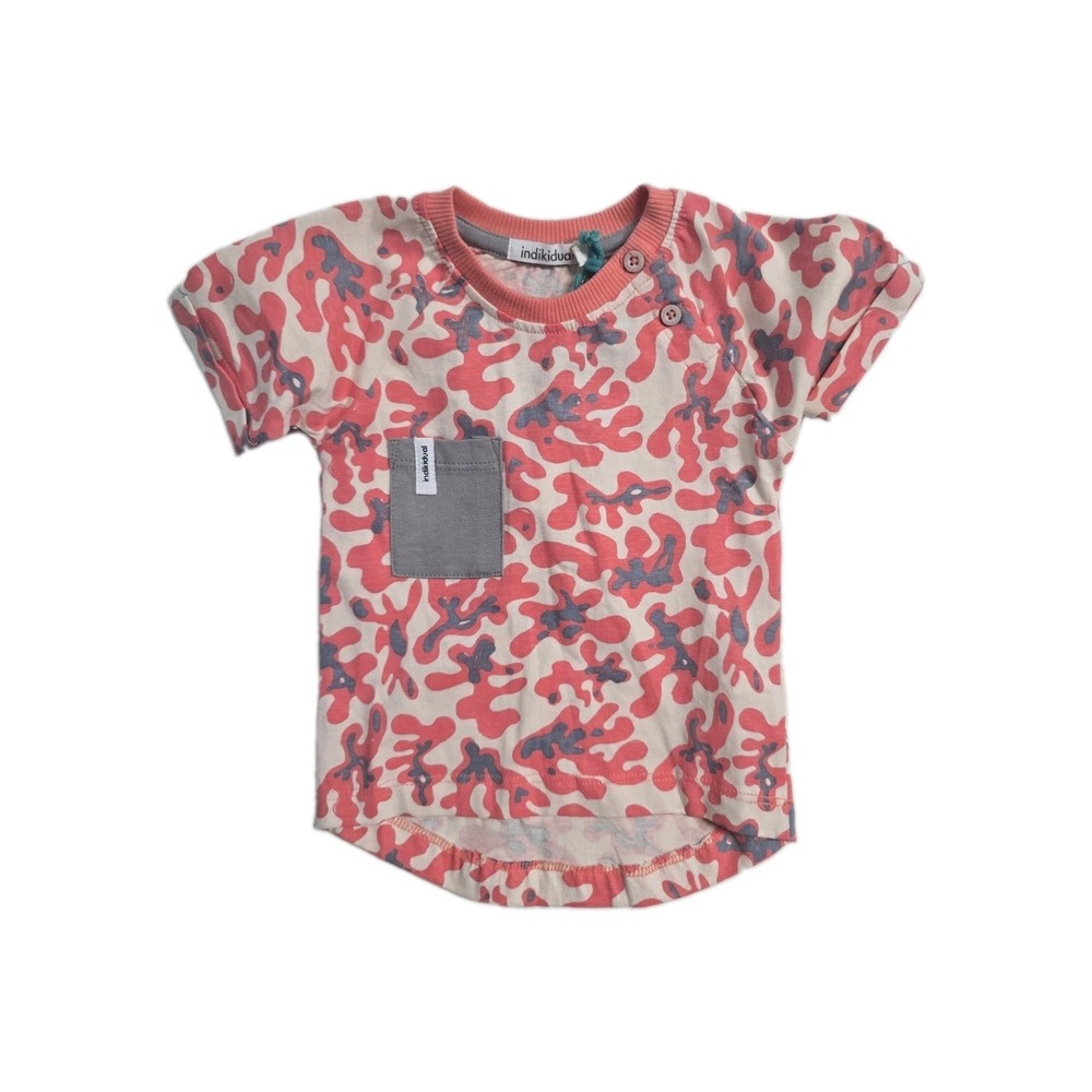 Indikidual Baby Boys  Tshirt Camo 6-12 Months  NWT